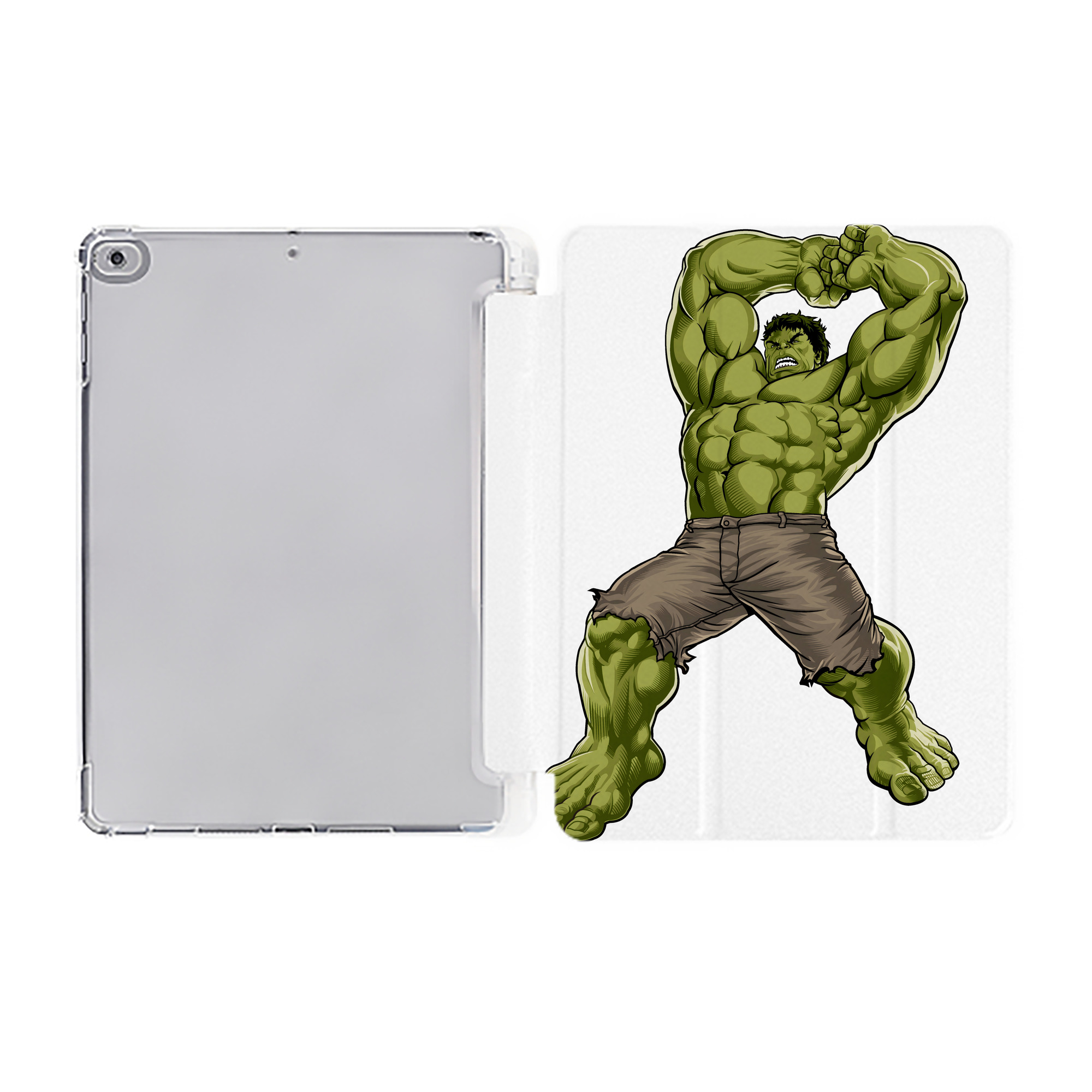 （画像用） アベンジャーズ The Avengers IPad ケース ペン収納付き 三つ折りスタンド PUレザー×シリコン 対応機種9.5/10.5/10.9インチ